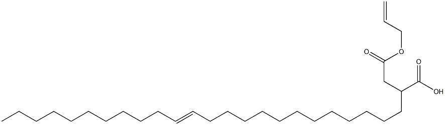 2-(13-Tetracosenyl)succinic acid 1-hydrogen 4-allyl ester Struktur