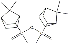 1,7,7-Trimethylbicyclo[2.2.1]heptane-2-ylvinyl ether Struktur