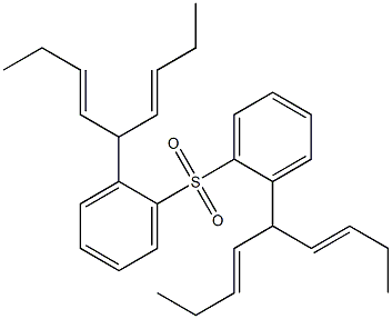 (3,6-Nonadien-5-yl)phenyl sulfone Struktur