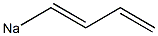 1,3-Butadien-1-ylsodium Struktur