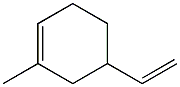 1-Methyl-5-vinyl-1-cyclohexene Struktur