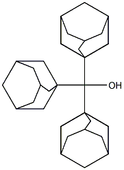 Tri(1-adamantyl)methanol Struktur