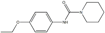 N-(4-Ethoxyphenyl)-1-piperidinecarboxamide Struktur