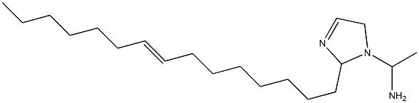 1-(1-Aminoethyl)-2-(8-pentadecenyl)-3-imidazoline Struktur