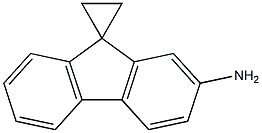 2-Aminospiro[9H-fluorene-9,1'-cyclopropane] Struktur