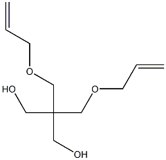 2,2-Bis(allyloxymethyl)-1,3-propanediol Struktur