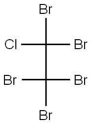 1-Chloropentabromoethane Struktur