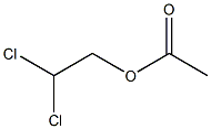 Acetic acid 2,2-dichloroethyl ester Struktur