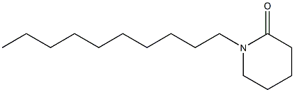 1-Decylpiperidin-2-one Struktur