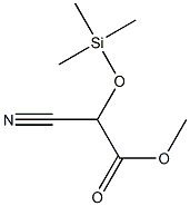 Cyano(trimethylsiloxy)acetic acid methyl ester Struktur