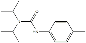 1-(4-Methylphenyl)-3,3-diisopropylurea Struktur