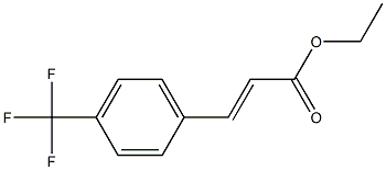 (E)-4-(Trifluoromethyl)cinnamic acid ethyl ester Struktur