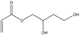 Butane-1,2,4-triol 1-acrylate Struktur