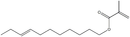 Methacrylic acid (8-undecenyl) ester Struktur