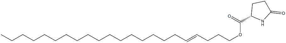 (S)-5-Oxopyrrolidine-2-carboxylic acid 4-docosenyl ester Struktur