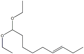 6-Nonenal diethyl acetal Struktur