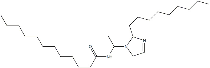 1-(1-Lauroylaminoethyl)-2-nonyl-3-imidazoline Struktur