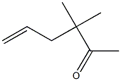 3,3-Dimethyl-5-hexen-2-one Struktur