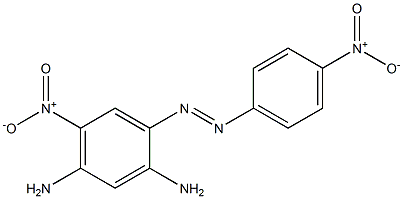 2,4-Diamino-4',5-dinitroazobenzene Struktur