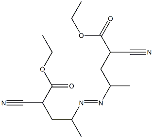 4,4'-Azobis(2-cyanovaleric acid)diethyl ester Struktur