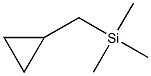 Trimethyl(cyclopropylmethyl)silane Struktur