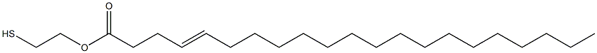 4-Henicosenoic acid 2-mercaptoethyl ester Struktur