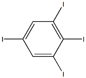 1,2,4,6-Tetraiodobenzene Struktur