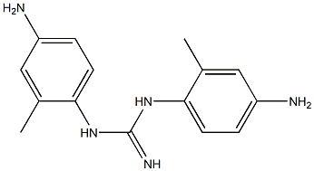 1,3-Bis(4-amino-2-methylphenyl)guanidine Struktur