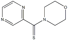 2-(Morpholinothiocarbonyl)pyrazine Struktur