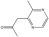 1-(3-Methylpyrazin-2-yl)acetone Struktur