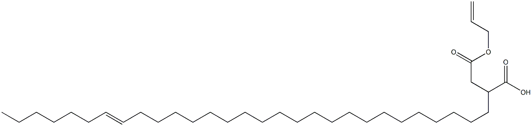 2-(22-Nonacosenyl)succinic acid 1-hydrogen 4-allyl ester Struktur