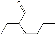 [S,(+)]-3-Ethyl-2-heptanone Struktur