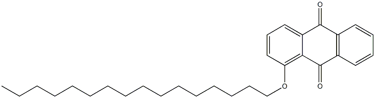 1-(Hexadecyloxy)anthraquinone Struktur