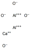 Dialuminum calcium tetraoxide Struktur