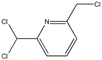 2-Chloromethyl-6-(dichloromethyl)pyridine Struktur