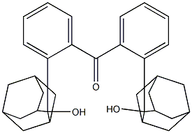 (2-Hydroxyadamantan-2-yl)phenyl ketone Struktur