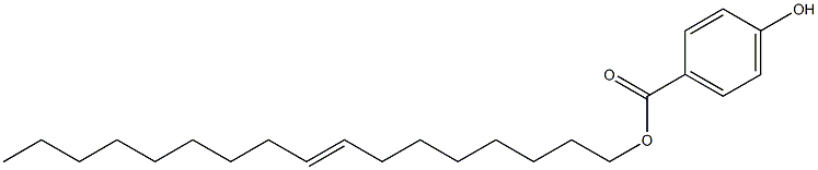 4-Hydroxybenzoic acid 8-heptadecenyl ester Struktur