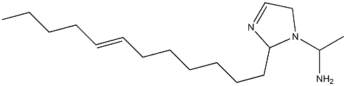 1-(1-Aminoethyl)-2-(7-dodecenyl)-3-imidazoline Struktur