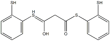 Methanedicarbothioic acid S,S'-bis(2-mercaptophenyl) ester Struktur