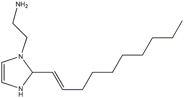 1-(2-Aminoethyl)-2-(1-decenyl)-4-imidazoline Struktur