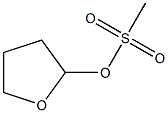 Methanesulfonic acid tetrahydrofuran-2-yl ester Struktur