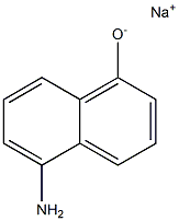 Sodium 5-aminonaphthalene-1-olate Struktur