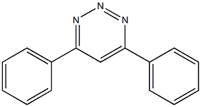 4,6-Diphenyl-1,2,3-triazine Struktur