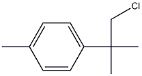 1-Chloro-2-(p-methylphenyl)-2-methylpropane Struktur