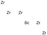 Scandium pentazirconium Struktur