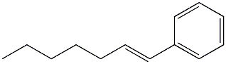 [(E)-1-Heptenyl]benzene Struktur