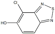 4-Chloro-2,1,3-benzothiadiazol-5-ol Struktur