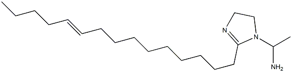 1-(1-Aminoethyl)-2-(10-pentadecenyl)-2-imidazoline Struktur