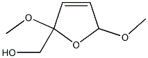 2,5-Dimethoxy-2,5-dihydrofuran-2-methanol Struktur