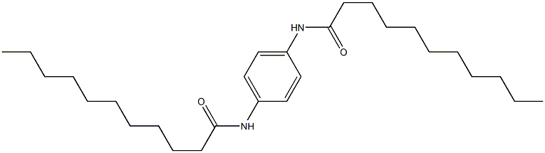 N,N'-Bis(1-oxoundecyl)-p-phenylenediamine Struktur